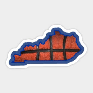 Kentucky Basketball State Sticker